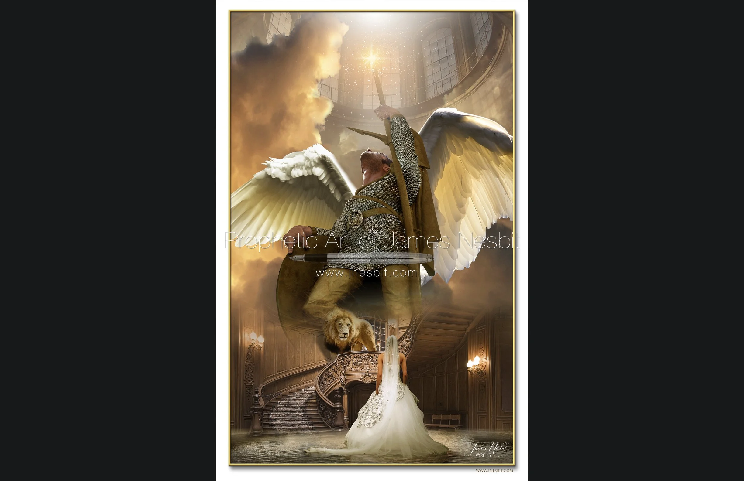 Revelation 8:3-5 — Prophetic Art of James Nesbit